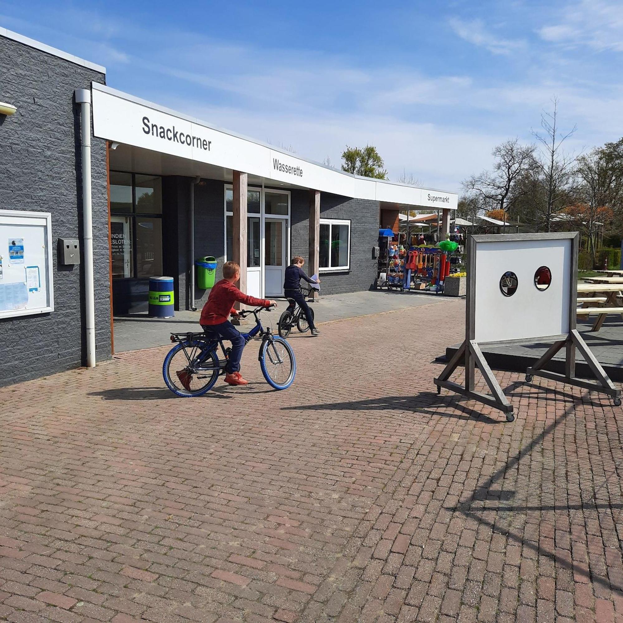 Campingplatz Scheldeoord Zeeland Neben Einem Sandstrand Baarland 外观 照片